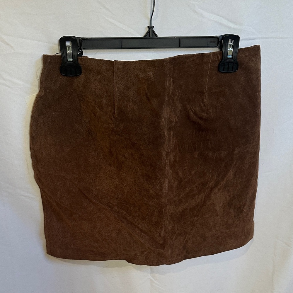*NWT* Blank NYC Rich Brown Mini Skirt - Picture 3 of 3